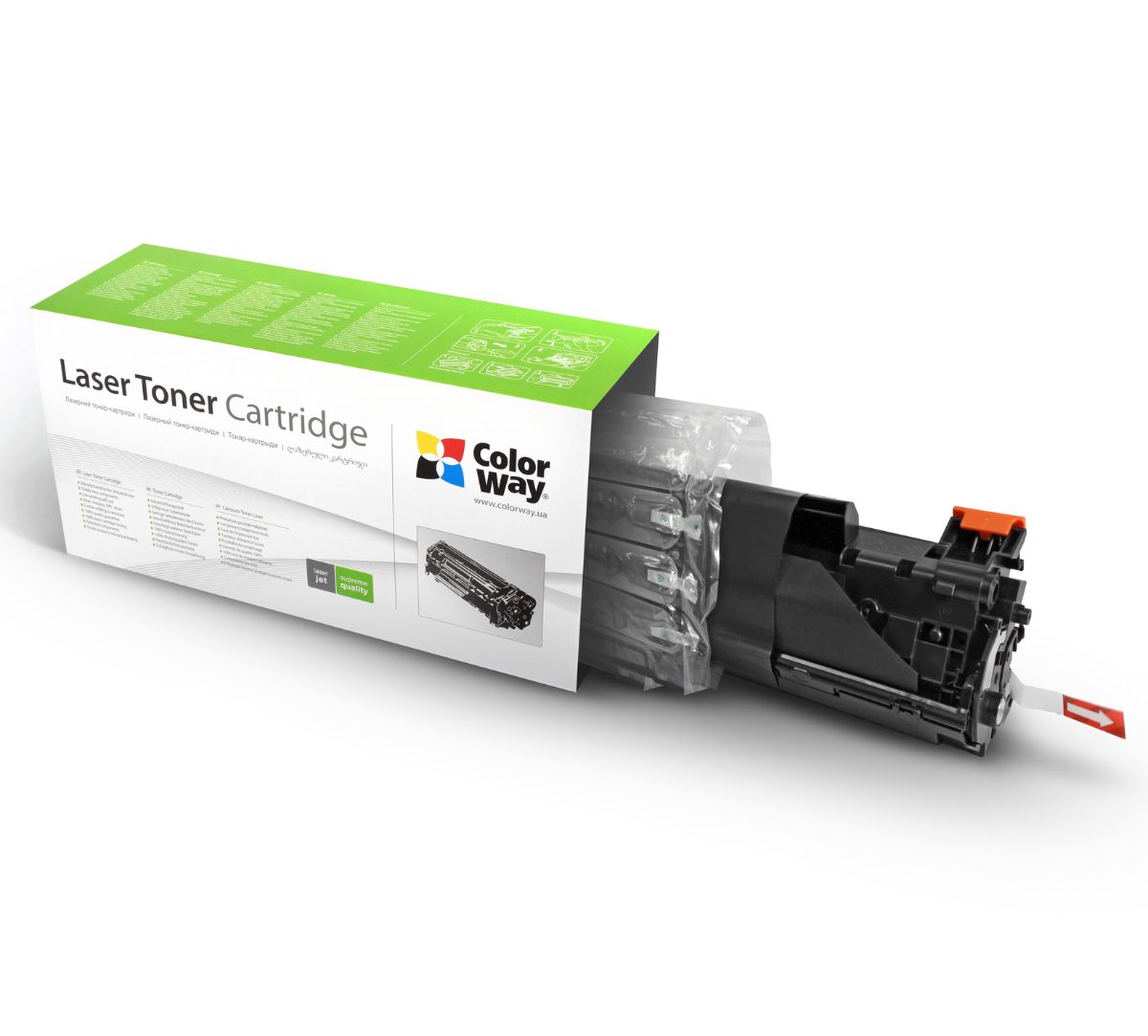ColorWay Econom, Toner Cartridge, Black