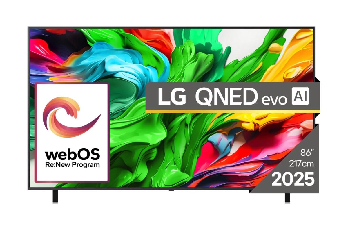 TV Set, LG, 86", 4K/Smart, 3840x2160, Wireless LAN, Bluetooth, webOS, Black, 86QNED85A3C