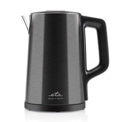 ETA Kettle, ETA459790000 Ester, Electric, 2200 W, 1.5 L, Stainless steel, 360° rotational base, Black