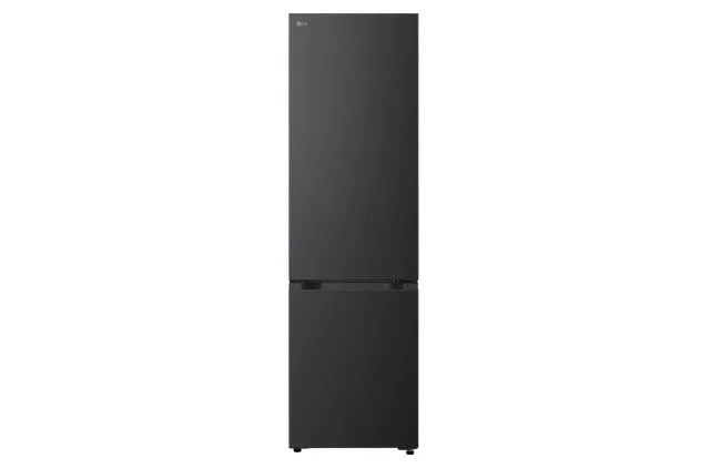 LG Refrigerator | GBBS726CEV | Energy efficiency class C | Free standing | Combi | Height 203 cm | Fridge net capacity 262 L | No Frost system | Freezer net capacity 113 L | Display | 34 dB | Essence Black Steel