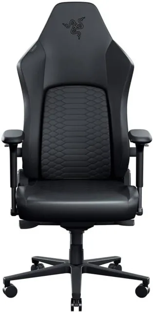 Razer Ergonomic Gaming Chair with Breathable Comfort | Iskur V2 NewGen | Black