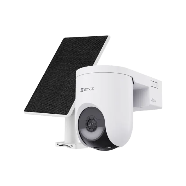 EZVIZ Battery-Powered PT Camera Kit with Solar Panel | CS-HB8c | Dome | 4 MP | 4mm | IP65 | H.264/H.265 | Micro SD, Max. 512 GB
