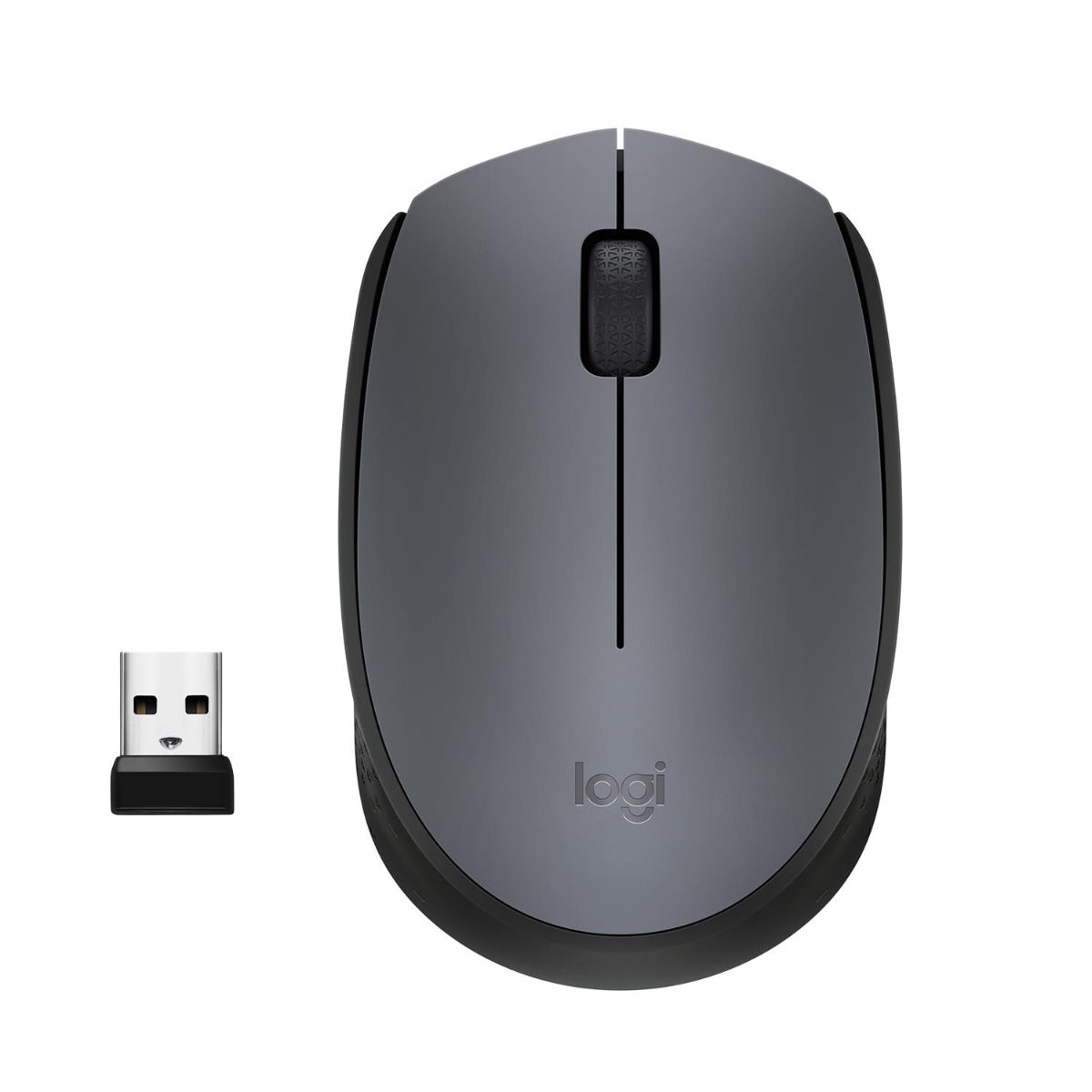 M170, Wireless Mouse, Black, Grey