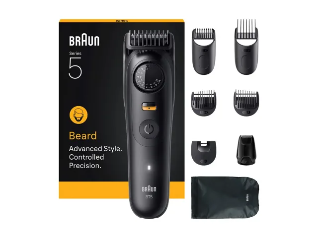Braun Beard Trimmer | Series 5 BT5560 | Cordless | Number of length steps 40