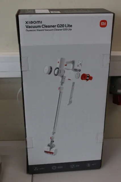 SALE OUT. Xiaomi Vacuum Cleaner | G20 Lite EU | Cordless | 215 W | 22.2 V | White | Warranty 3 month(s) | USED, DIRTY, MISSING: 2 IN 1 BRUSH NOZZLE, POWER ADAPTER AND WALL MOUNT SET