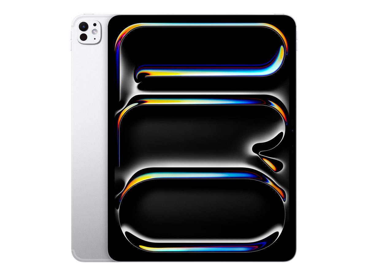 iPad Pro, 13 ", Silver, OLED, Ultra Retina XDR, 2752 x 2064 pixels, Apple M5, 16 GB, 1000 GB, Wi-Fi, Front camera, 12 MP, Rear camera, Bluetooth, 6, iPadOS, USB-C charging cable