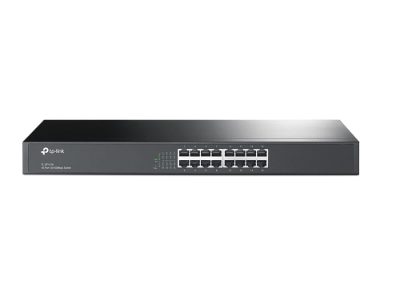Switch, TL-SF1016, Unmanaged, Rackmountable, 10/100 Mbps (RJ-45) ports quantity 16, Power supply type External
