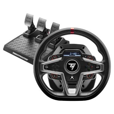 Steering Wheel, T248X, Black, Game racing wheel
