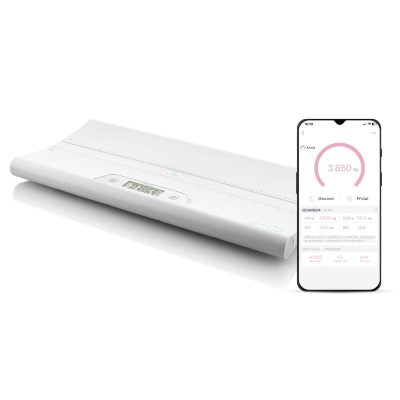 ETA Baby Scale, ETA730690000 MIMI, Maximum weight (capacity) 20 kg, Accuracy 5 g, White