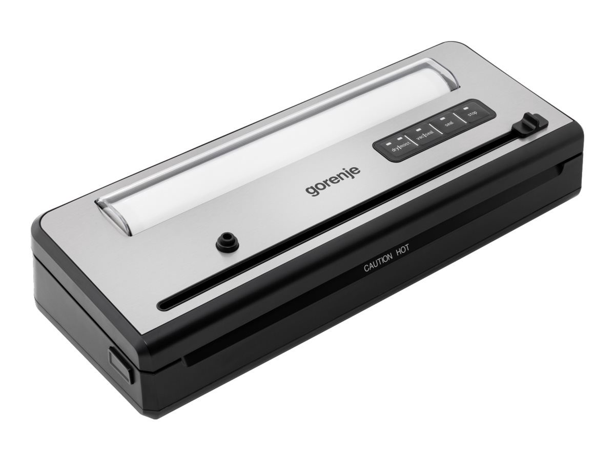 Gorenje Vacuum sealer, VS110BE, Power 110 W, Black/Silver