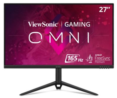 LCD Monitor, VIEWSONIC, VX2728J, 27", Gaming, Panel IPS, 1920x1080, 16:9, 165Hz, Matte, 0.5 ms, Speakers, Swivel, Pivot, Height adjustable, Tilt, Colour Black