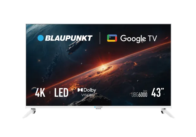 Blaupunkt | 4K TV | 43UBG6010S | 43 | Smart TV | Google TV | UHD | White