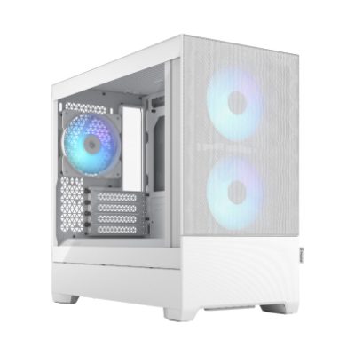 Pop Mini Air RGB, Side window, White TG Clear Tint, mATX, Mini ITX, ATX