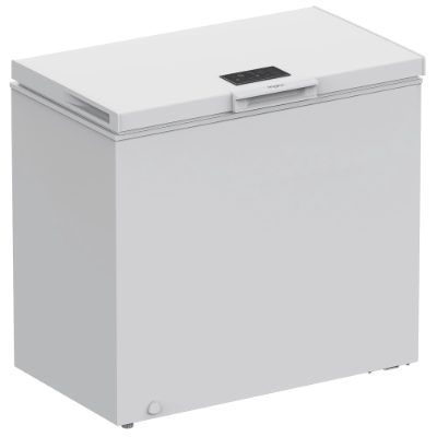 Whirlpool Freezer, W3RHS19EW2, Energy efficiency class E, Chest, Free standing, Height 85 cm, Total net capacity 198 L, Display, White