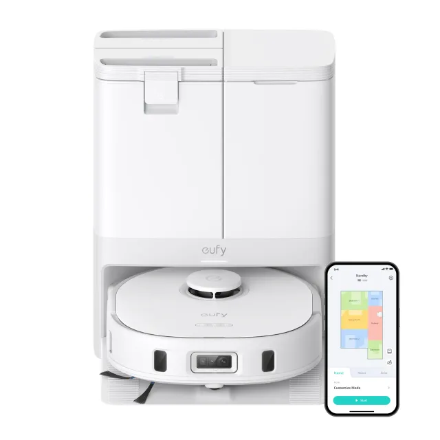 Anker Eufy | Robot Vacuum Cleaner | X10 Pro Omni | Wet&Dry | 5200 mAh | Dust capacity 2.5 L | 8000 Pa | White
