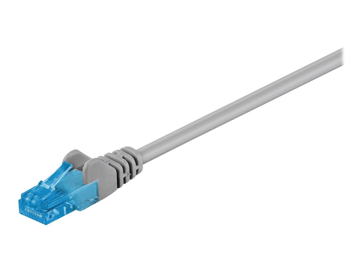 Goobay Patch Cable, CAT 6A U/UTP, AWG 26/7, Cable length: 2 m, Grey