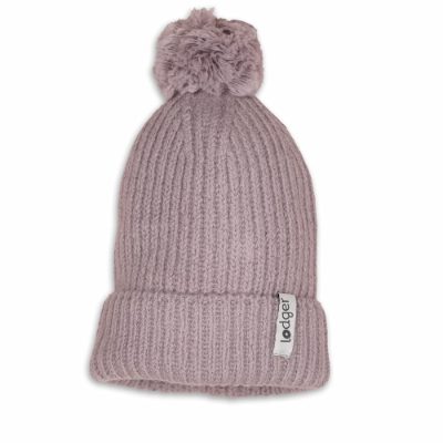 Lodger Hatter Folklore merino vilnas cepure, Rose, 3-6m