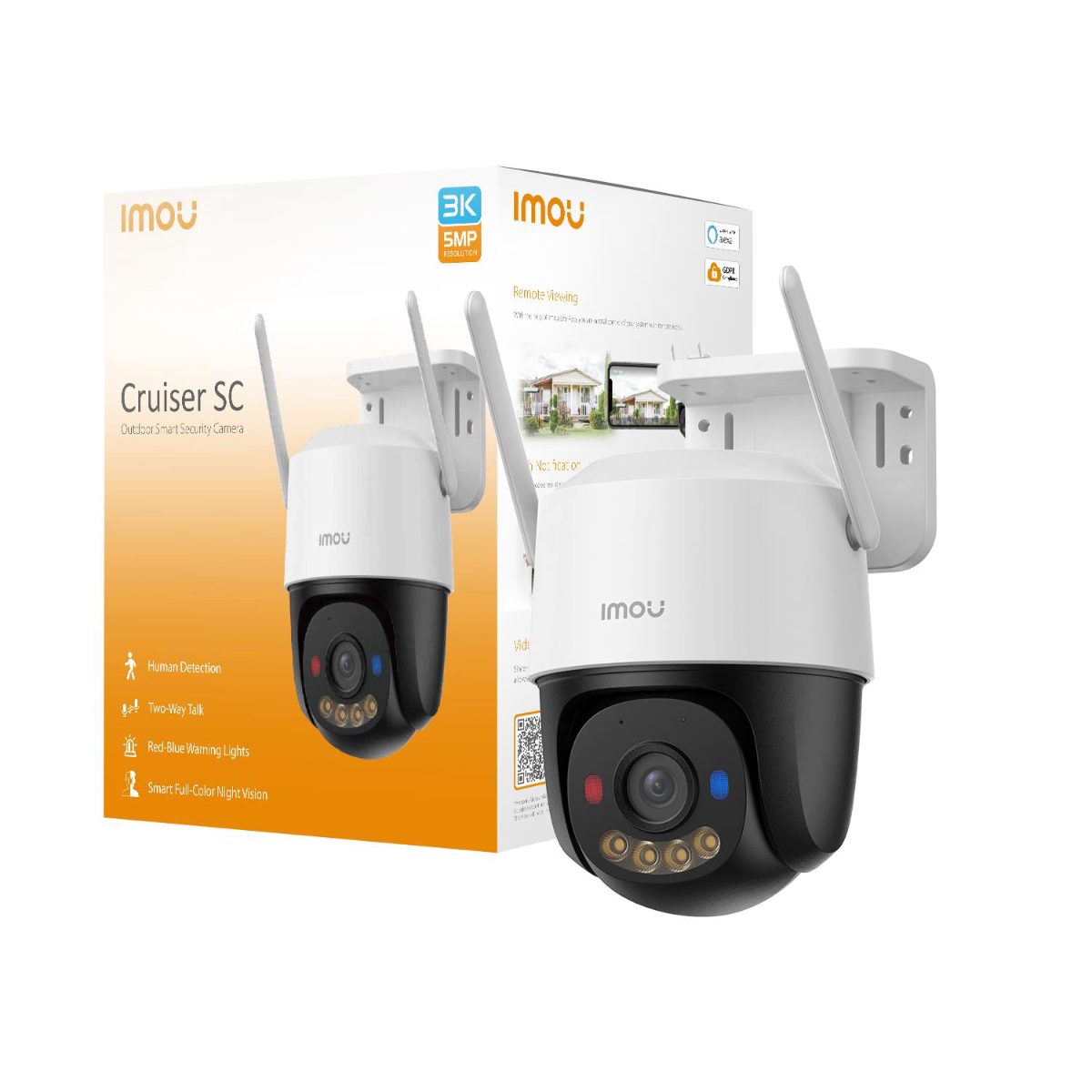 WRL CAMERA 5MP CRUISER SC/IPC-K7FP-5H0WE IMOU