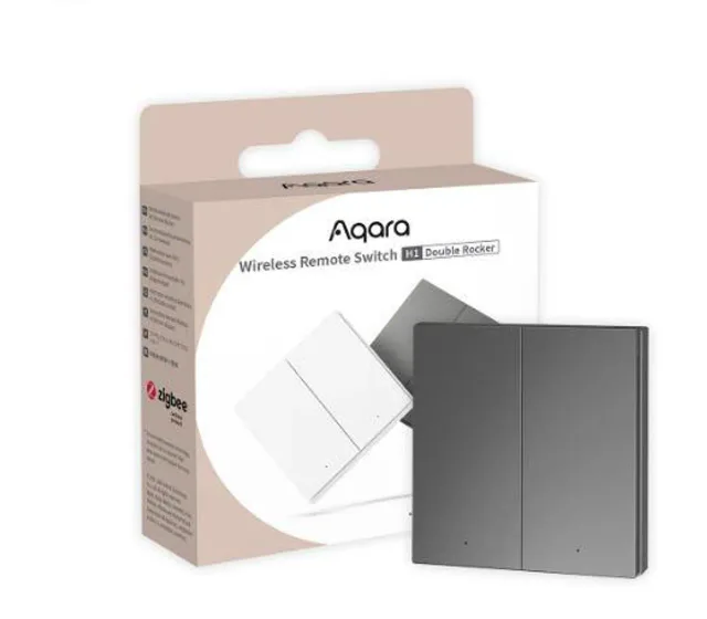 SMART HOME WRL REMOTE SWITCH/DOUBLE H1 WRS-R02 G AQARA