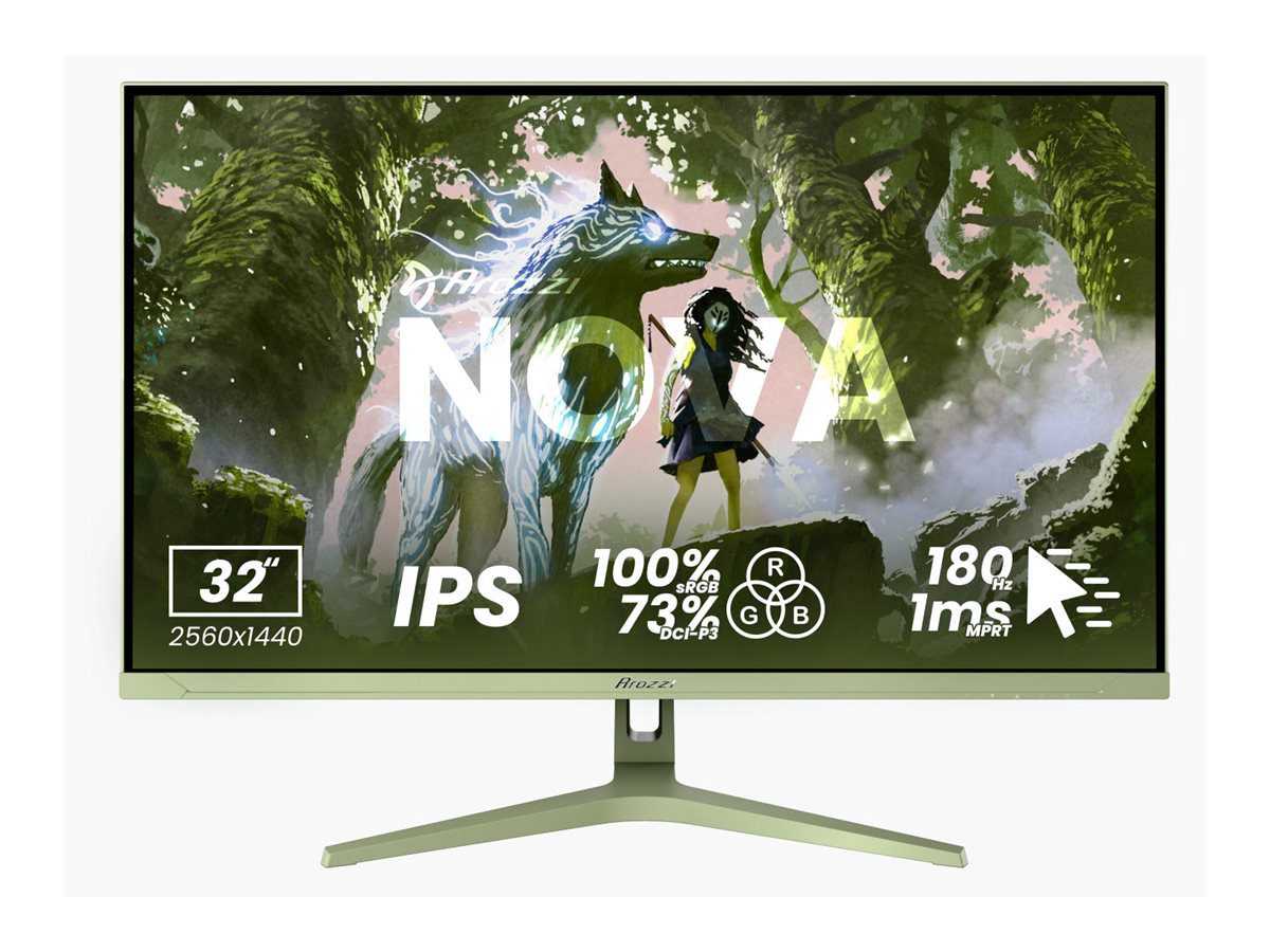 Nova, 49 ", VA, 32:9, 165 Hz, 4 ms, 5120 x 1440 pixels, 350 cd/m², HDMI ports quantity 2, Forest Green