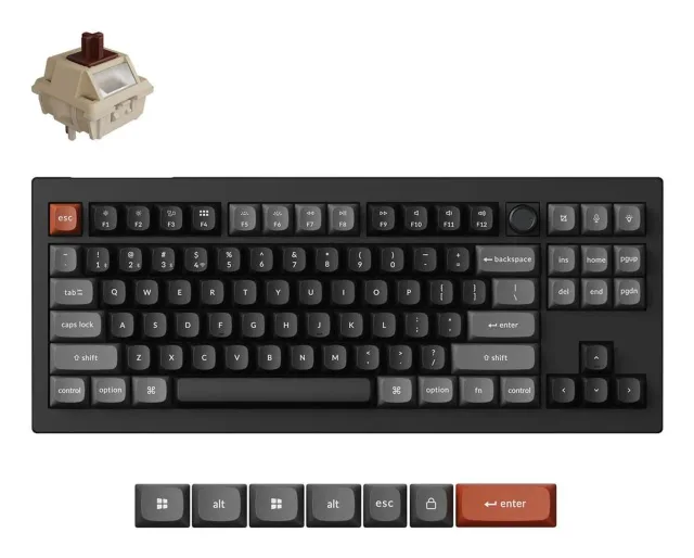 KEYBOARD WRL V3 ULTRA/BLACK V3U-D3 KEYCHRON