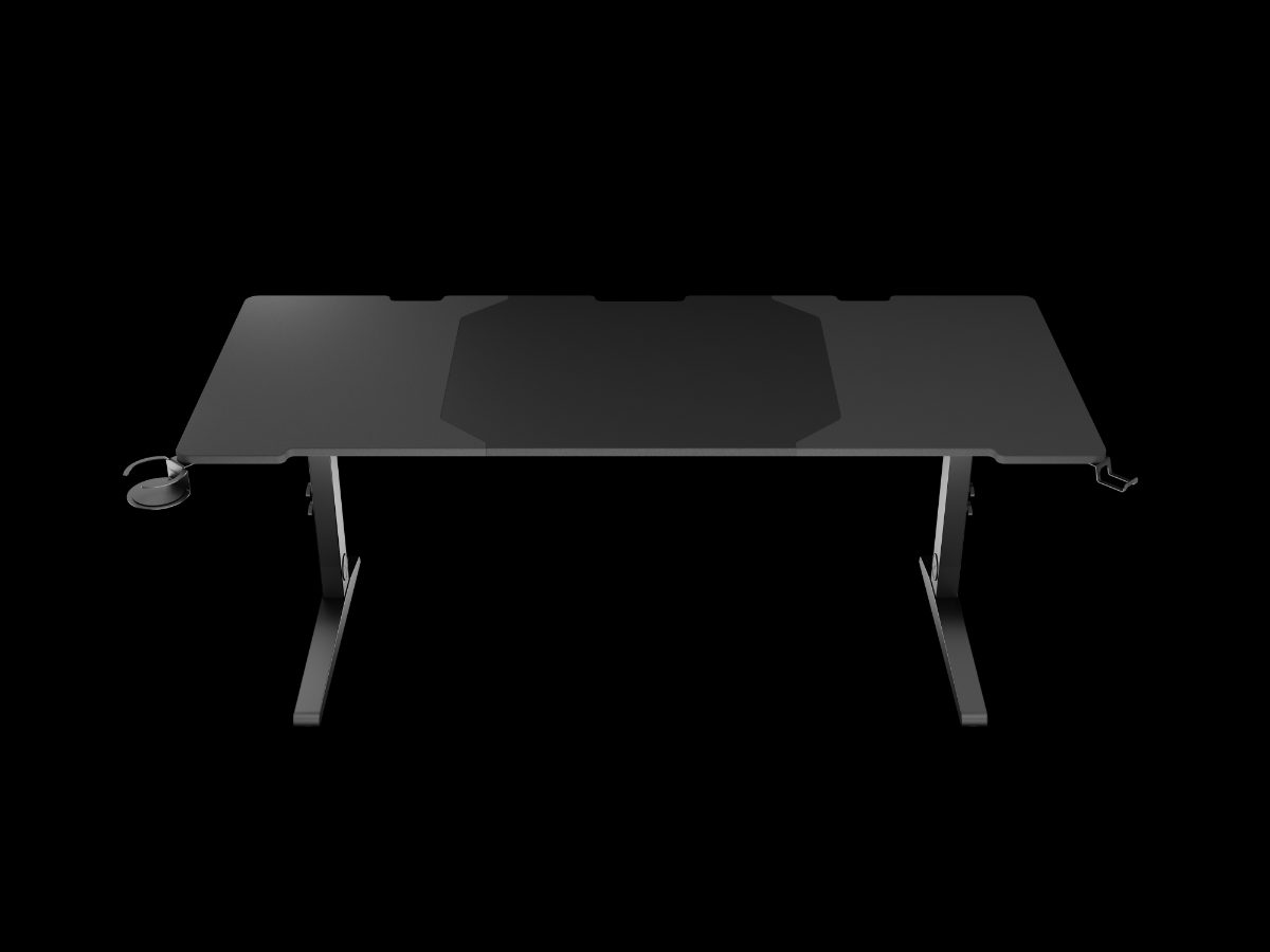 Modular Gaming Desk, Holm 180 RGB, Anthracite Black