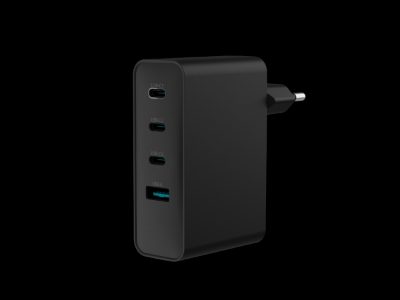 Natec Ribera USB Charger, 1x USB-A + 3x USB-C, NUC-2234
