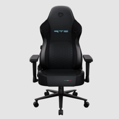 RTC ErgoGlide Alcantara, Gaming Chair, Black