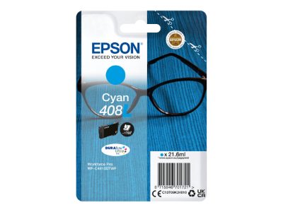 Epson DURABrite Ultra 408L, Ink cartrige, Cyan