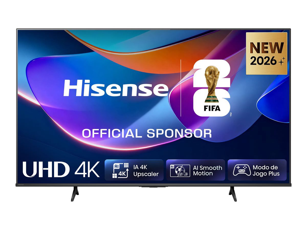 Hisense TV, 65A6S, 65, Smart TV, VIDAA Smart OS, UHD, Black