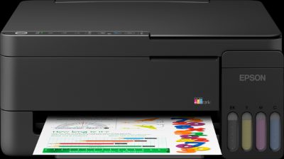 Epson EcoTank, L3351, Inkjet, Colour, Multifuction Printer, A4, Wi-Fi, Black