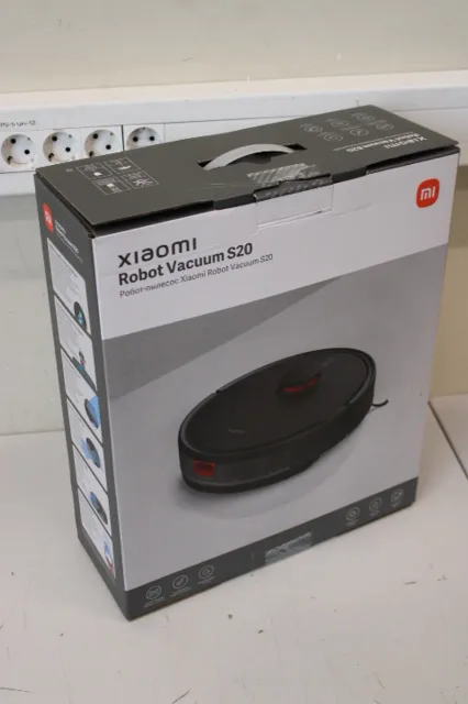 SALE OUT. Xiaomi Robot Vacuum S20 (Black) EU | Xiaomi Robot Vacuum (EU) | S20 | Wet&Dry | 2900 mAh | Dust capacity 0.4 L | 5000 Pa | Black | USED,SCRATCHES, MISSING MANUALS, MISSING INNER PACKAGING