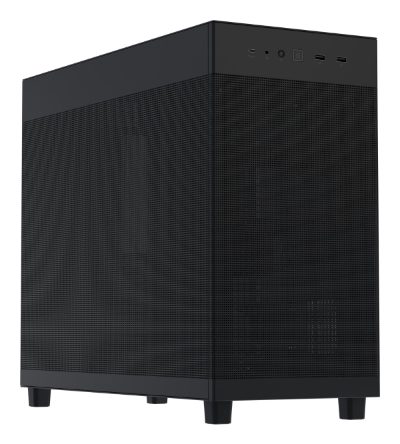 Case, ASUS, ATX/micro ATX/Mini-ITX, Black/Transparent, Midi Tower, PC, PRIME AP303 TG BLACK, 90DC00V0-B39010