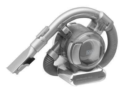 BLACK & DECKER Vacuum Cleaner, PD1820L-QW, Cordless, Handheld, 25 W, 18 V, Operating time (max) 15 min, Silver