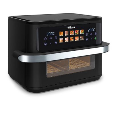 Tristar Dualzone Flex Airfryer, FR-9078, Power 2800 W, Capacity 10 L, Hot air technology, Black