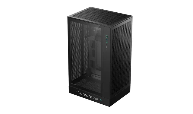 Deepcool CH270 DIGITAL | Black | Mini-Tower | ATX PS2