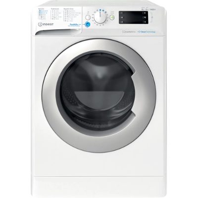 Washing Machine with Dryer, BDE 86436 WSV EE, Energy efficiency class A/D, Front loading, Washing capacity 8 kg, 1400 RPM, Depth 54 cm, Width 59.5 cm, LCD, Drying system, Drying capacity 6 kg, White