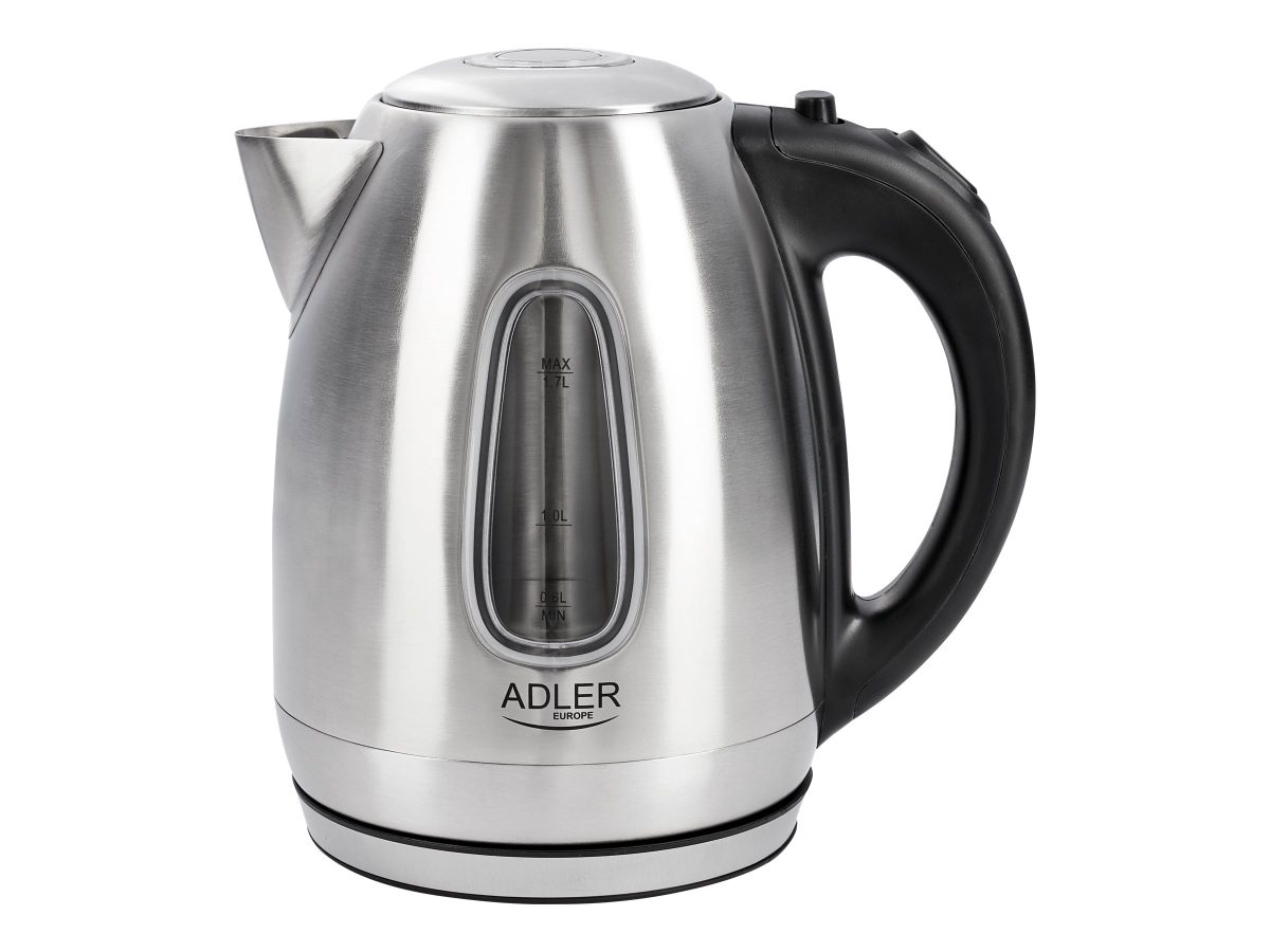 Kettle, AD 1223, Standard, 2200 W, 1.7 L, Stainless steel, 360° rotational base