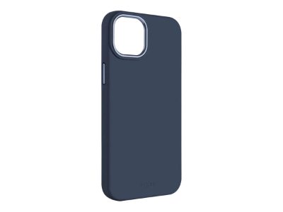 MagFlow, Back cover, Apple, iPhone 15 Plus, Liquid silicon, Blue