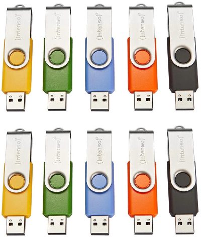 MEMORY DRIVE FLASH USB2 10X16G/MULTIPACK 3503571 INTENSO