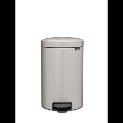 BRABANTIA atkritumu tvertne ar pedāli NewIcon, 12 l, Soft Grey