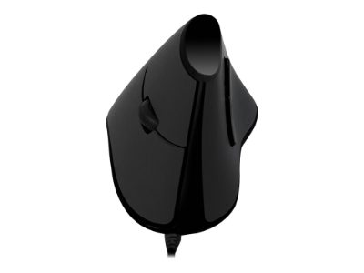 Ergonomic Vertical Mouse, ID0158, Wired, Optical, Black