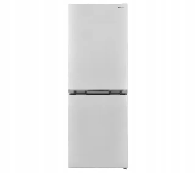 SHARP ledusskapis ar saldētavu apakšā, 152 cm, balts