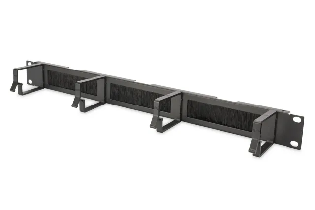 Digitus Cable Management Panel with Brush Entries for 483 mm (19") Cabinets, 1U | DN-97663