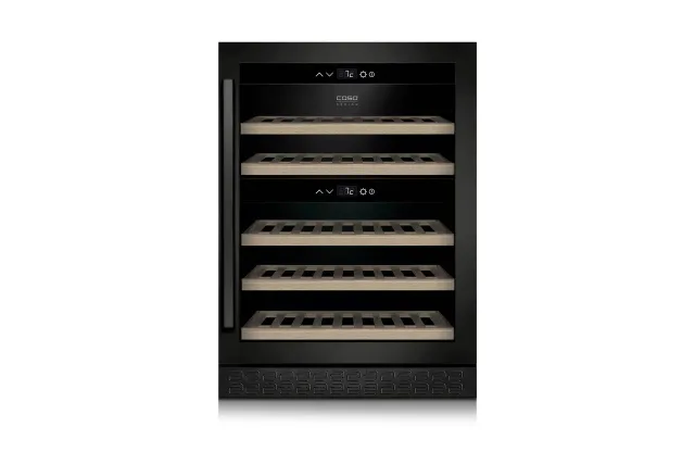 Caso | Wine cooler | WineChef Pro 40 | Energy efficiency class G | Showcase | Free standing | Bottles capacity 40 bottles | Cooling type Compressor technology | Black