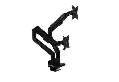 Arozzi Desk Mount, Neo Duo - Gas Spring Monitor Arm AZ-ALZARE-NEO-DUO-BK, Tilt, Swivel, Rotation, Maximum weight (capacity) 9 kg, Black