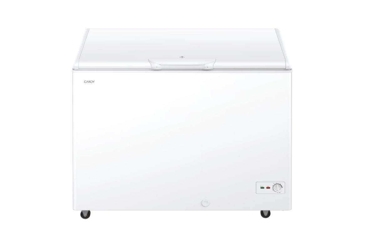 Candy Freezer, CCHH 3012E, Energy efficiency class E, Chest, Free standing, Height 84 cm, Total net capacity 300 L, White