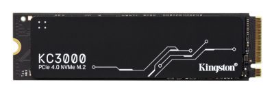 SSD, KC3000, 1024 GB, SSD form factor M.2 2280, Solid-state drive interface PCIe 4.0 NVMe M.2, Read speed 7000 MB/s, Write speed 6000 MB/s