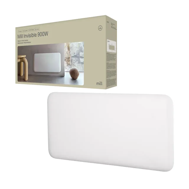Mill | Heater | IB900DN Steel | Panel Heater | 900 W | Number of power levels 1 | Suitable for rooms up to 11-15 m² | White | N/A