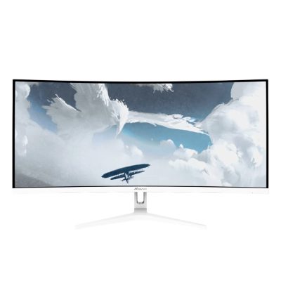 Nova, 34 ", VA, QHD, 21:9, 165 Hz, 1 ms, 3440 x 1440 pixels, 350 cd/m², HDMI ports quantity 2, White